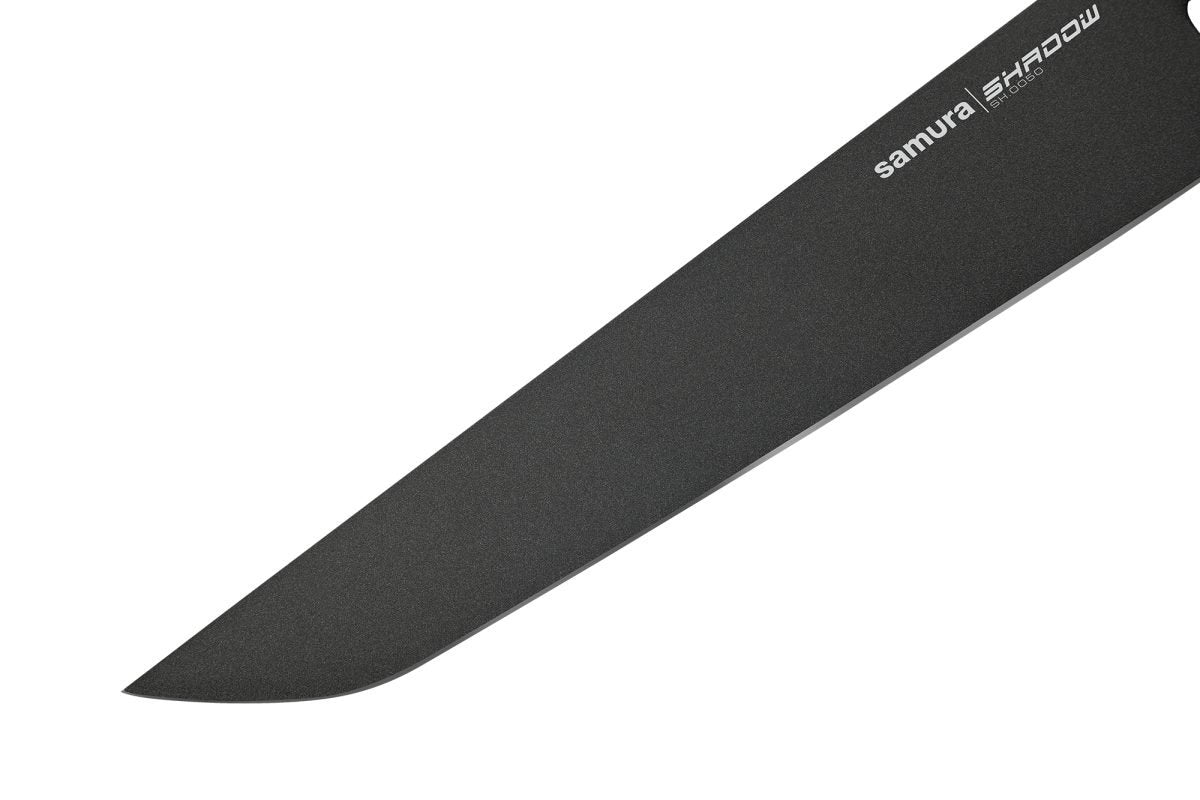 Samura SHADOW Hamokiri Knife with Black Non Stick Coating 10