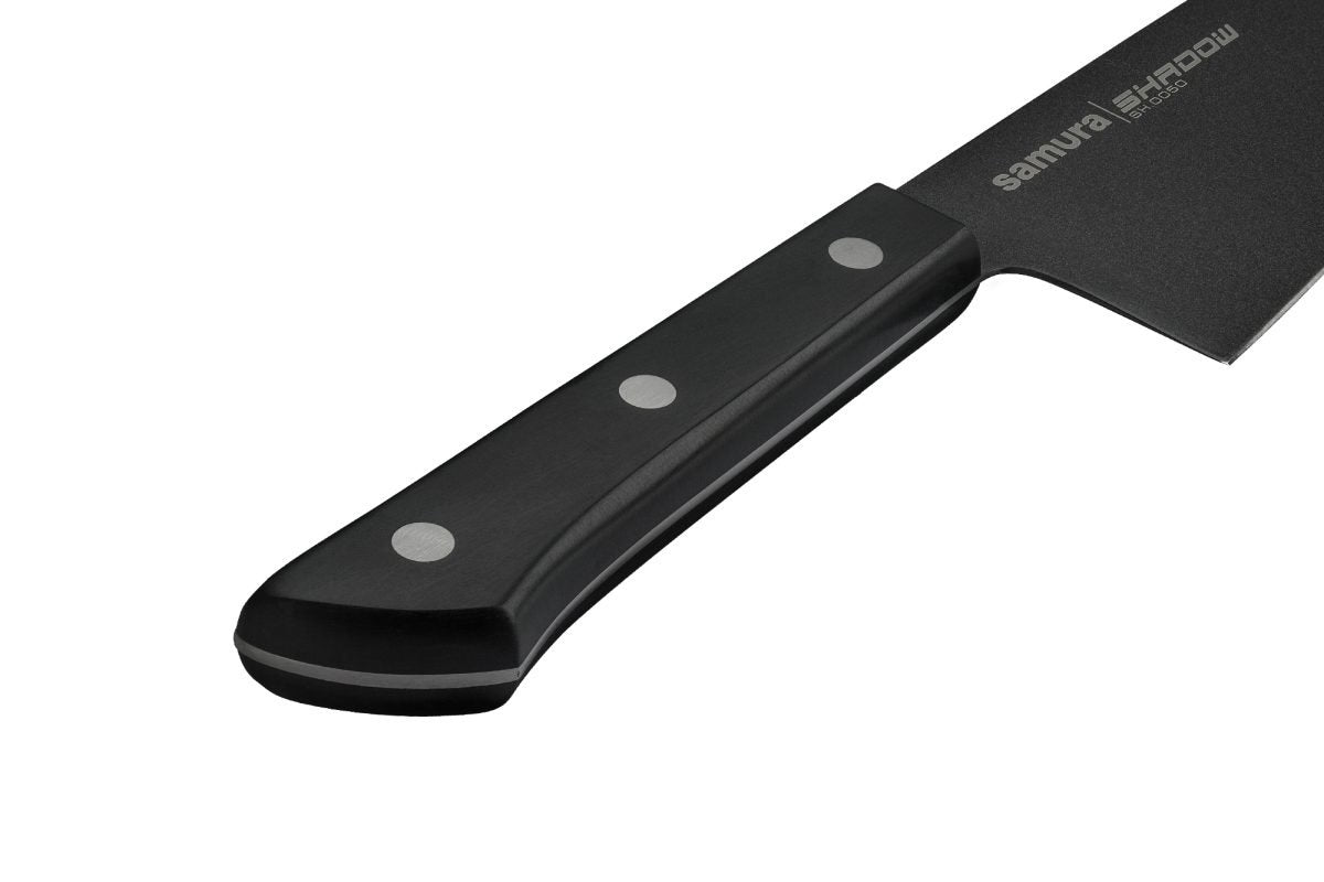 Samura SHADOW Hamokiri Knife with Black Non Stick Coating 10
