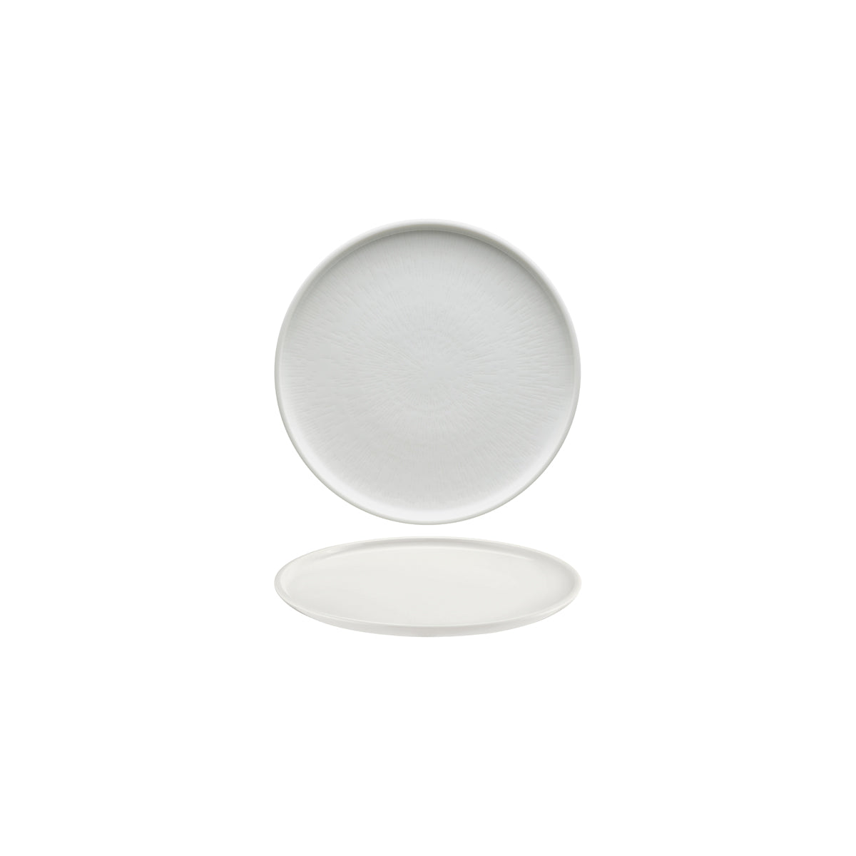 Schonwald Shiro Round Flat Coupe Plate 170mm with Relief Design