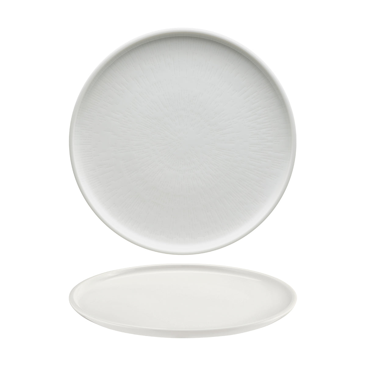 Schonwald Shiro Round Flat Coupe Plate 280mm with Relief Design