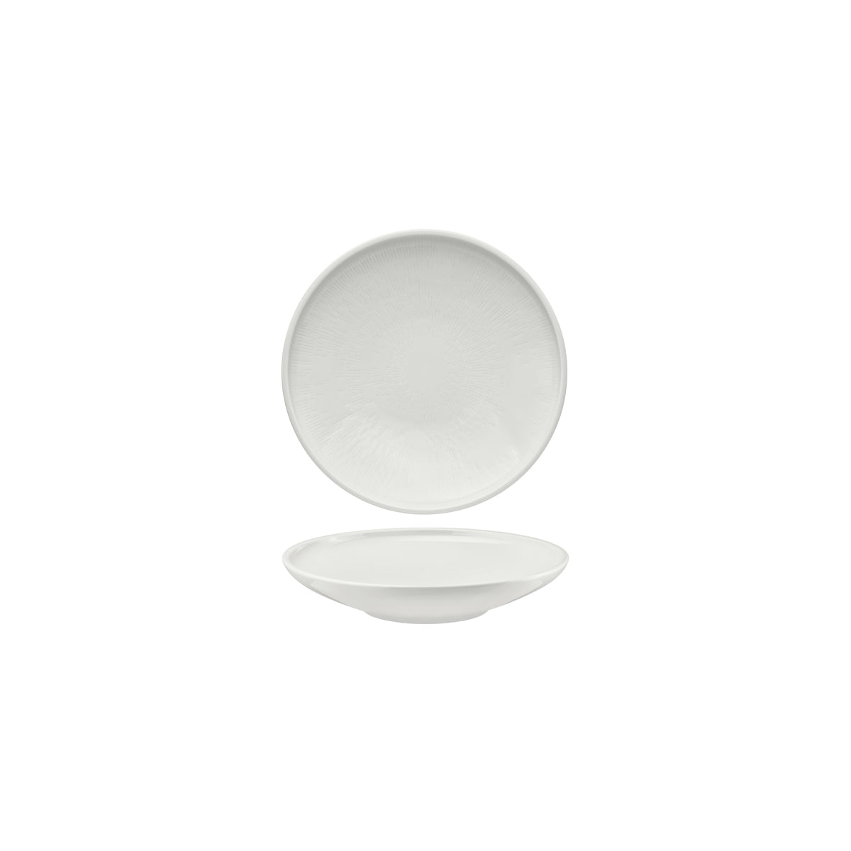 Schonwald Shiro Round Deep Coupe Plate Relief Design 150mm
