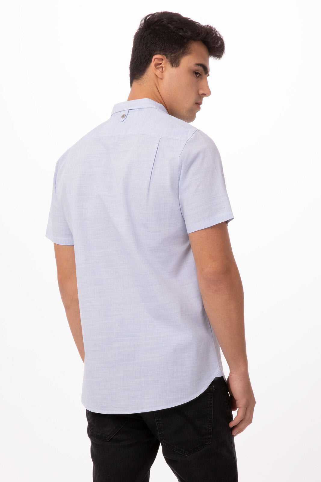 Chef Works Havana Men's Shirt - Blue