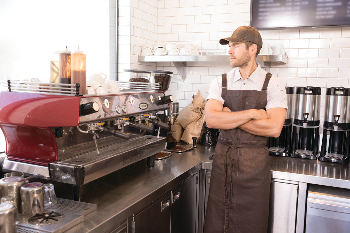 Chef Works Havana Men's Shirt - Taupe