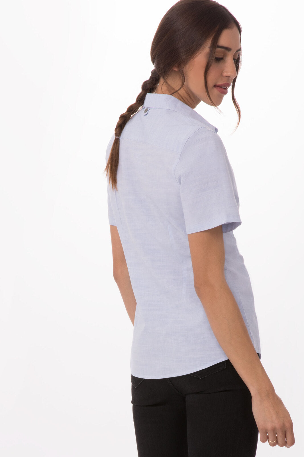 Chef Works Havana Women's Shirt - Blue