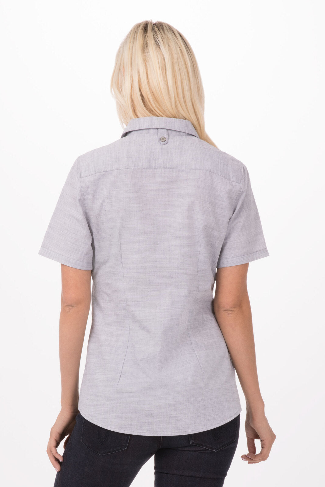 Chef Works Havana Women's Shirt - Grey