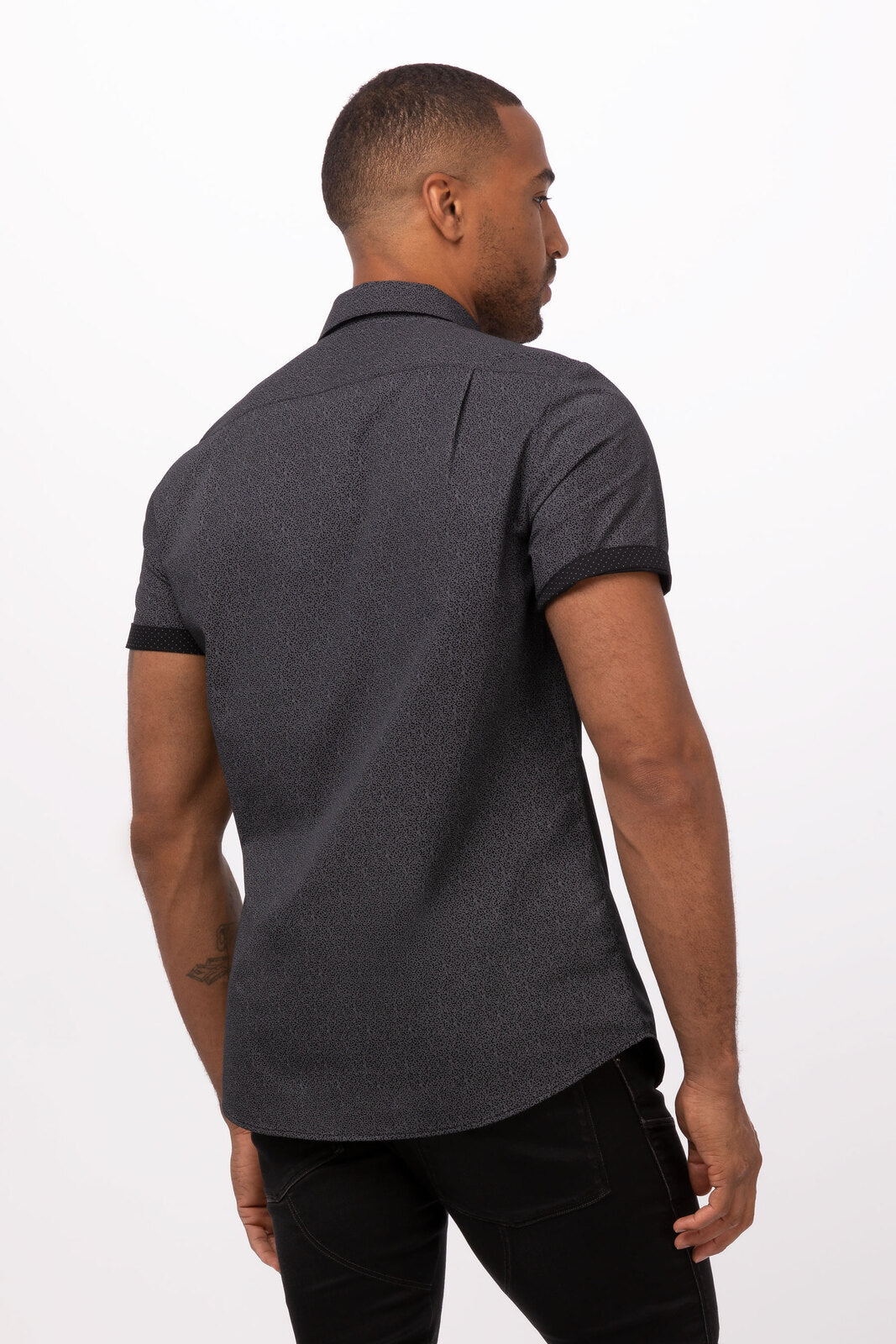 Chef Works Charleston Men's Shirt - Black