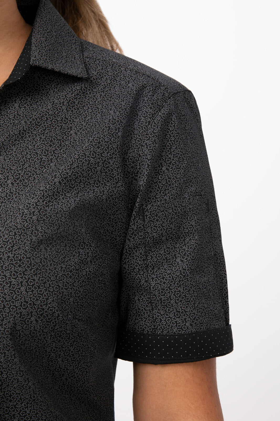 Chef Works Charleston Women's Shirt - Black