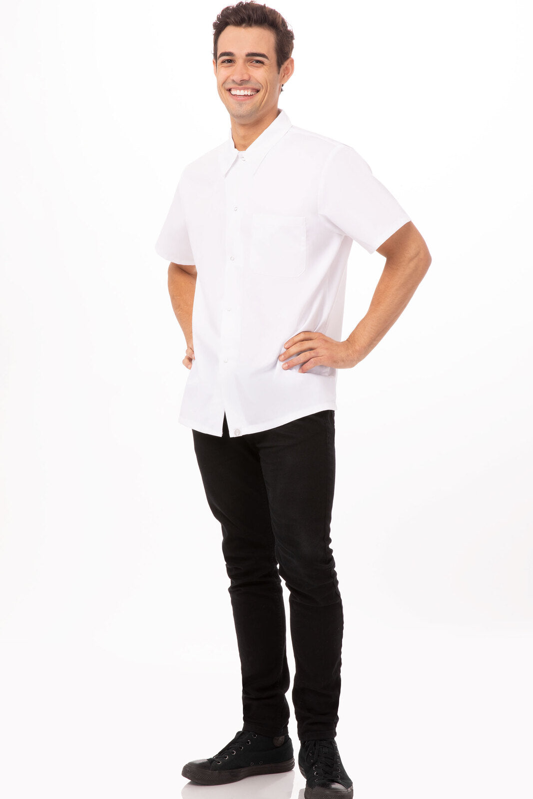 Chef Works Utility Chef Shirt - White