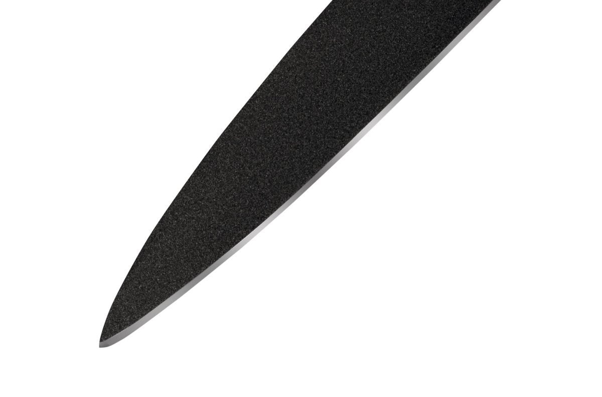 Samura SHADOW Slicing Knife with Black Non Stick Coating 7.7"/196 mm
