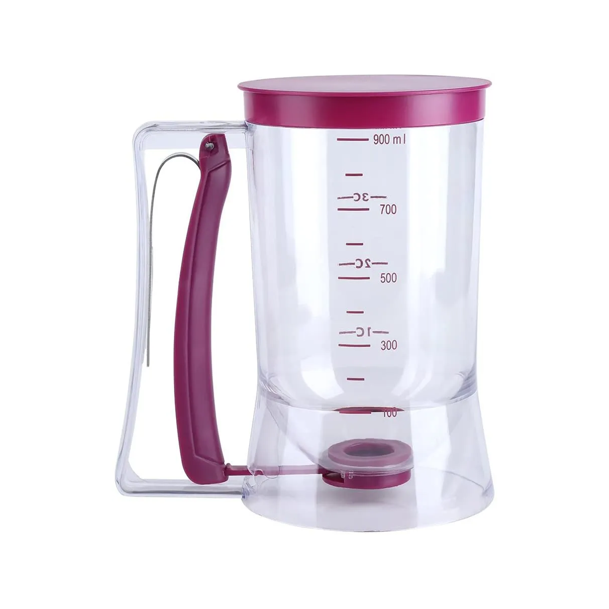 SHARP Living Batter Dispenser, Fuchsia Pink (Pancakes + Crepes)
