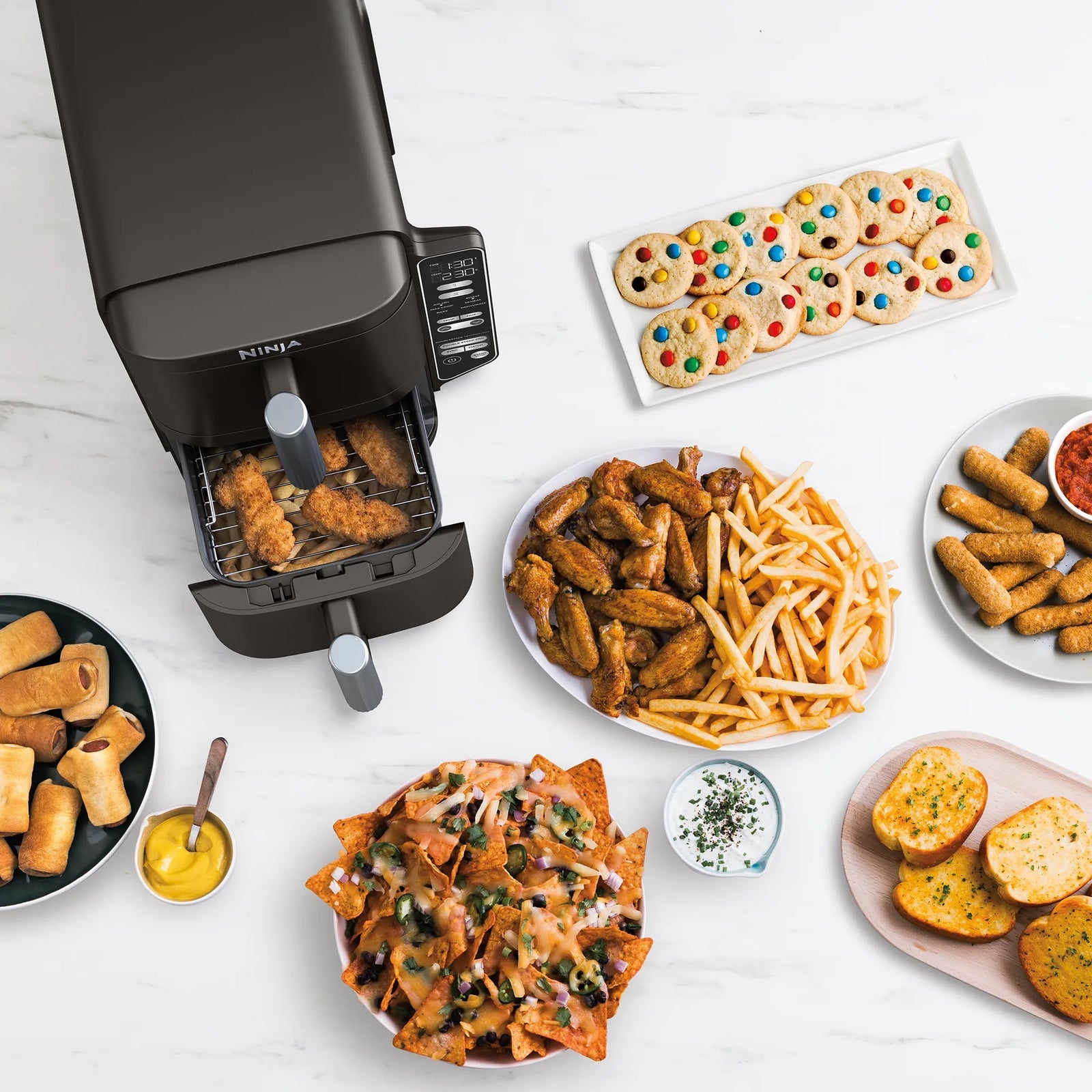 Ninja DoubleStack XXL 7.6L 2 Drawer Air Fryer (SL300)