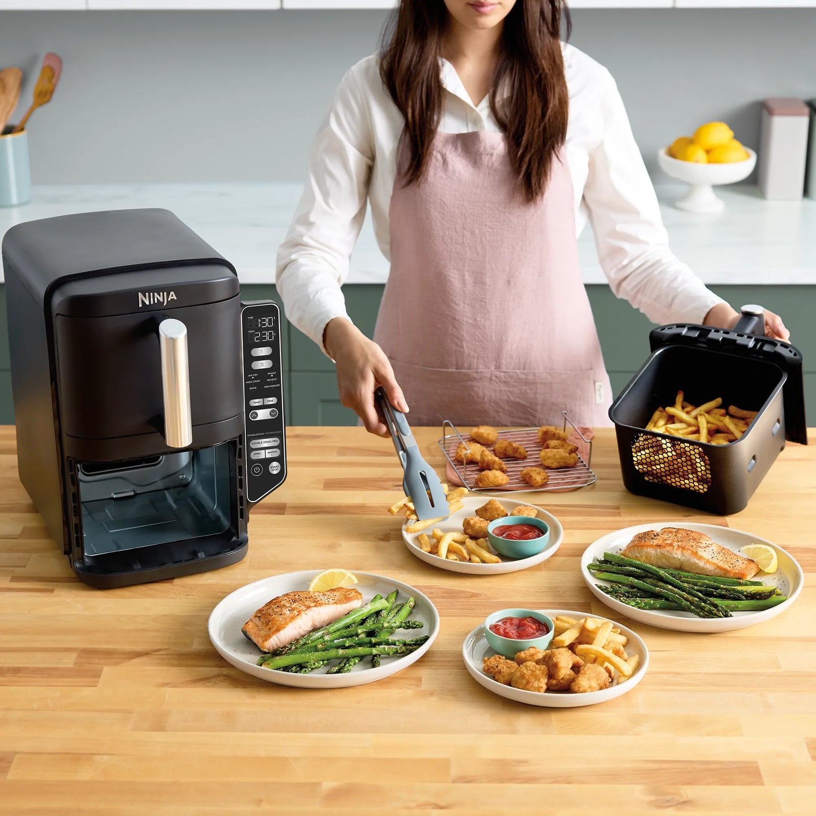 Ninja DoubleStack XXL 7.6L 2 Drawer Air Fryer (SL300)
