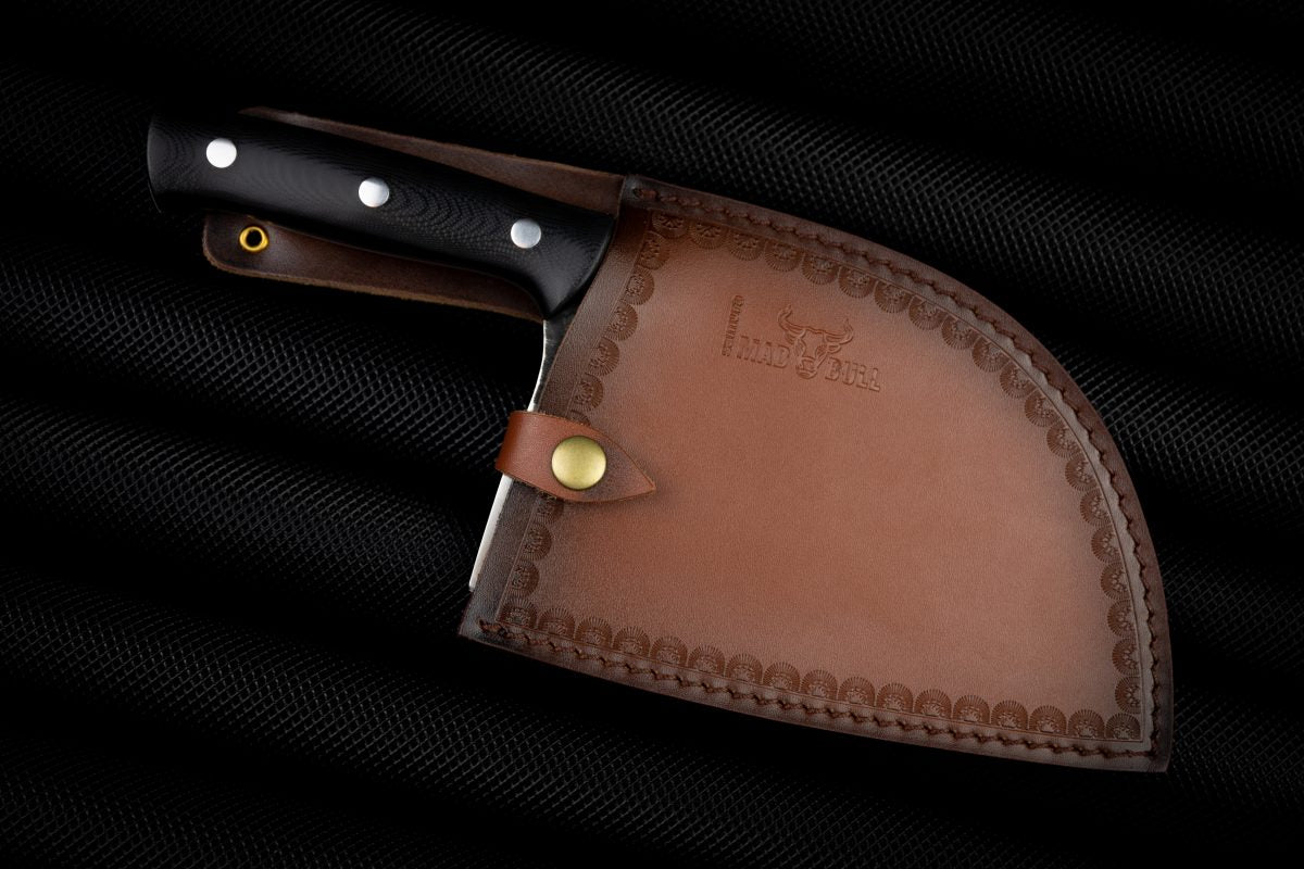 Samura MAD BULL Serbian Chef’s Knife with Black Handle, 7.0