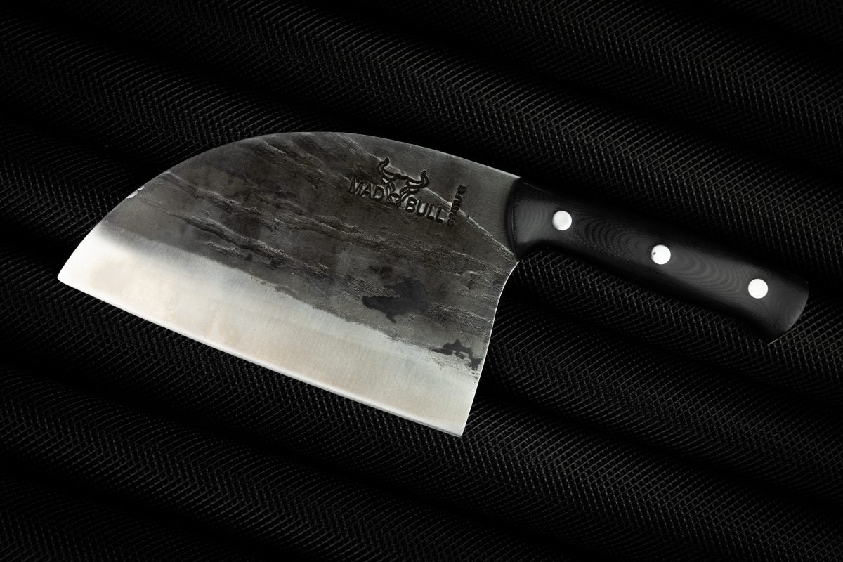 Samura MAD BULL Serbian Chef’s Knife with Black Handle, 7.0