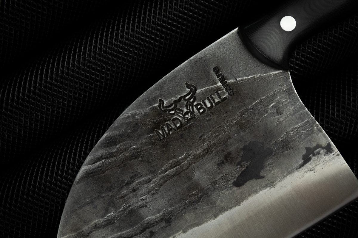 Samura MAD BULL Serbian Chef’s Knife with Black Handle, 7.0