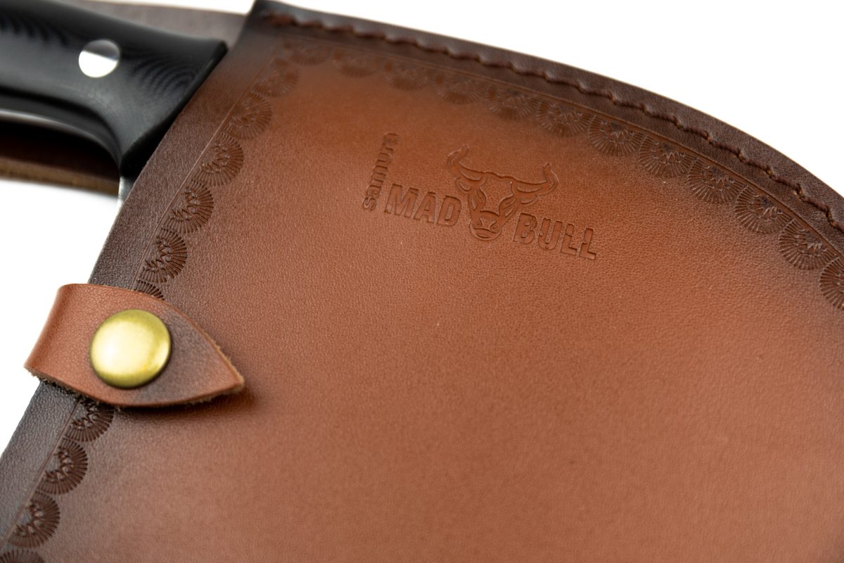 Samura MAD BULL Serbian Chef’s Knife with Black Handle, 7.0