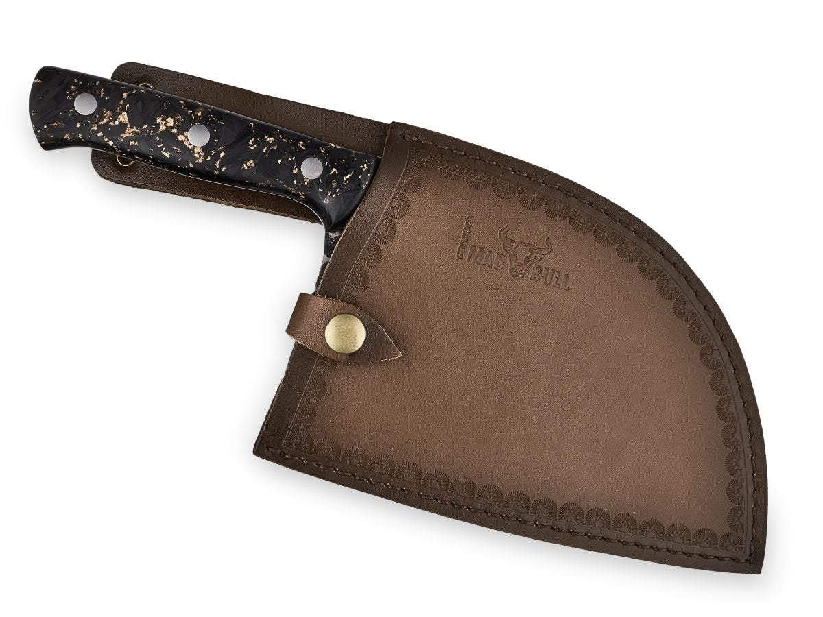 Samura MAD BULL Serbian Chef’s Knife with Marble carbon Handle, 7.0