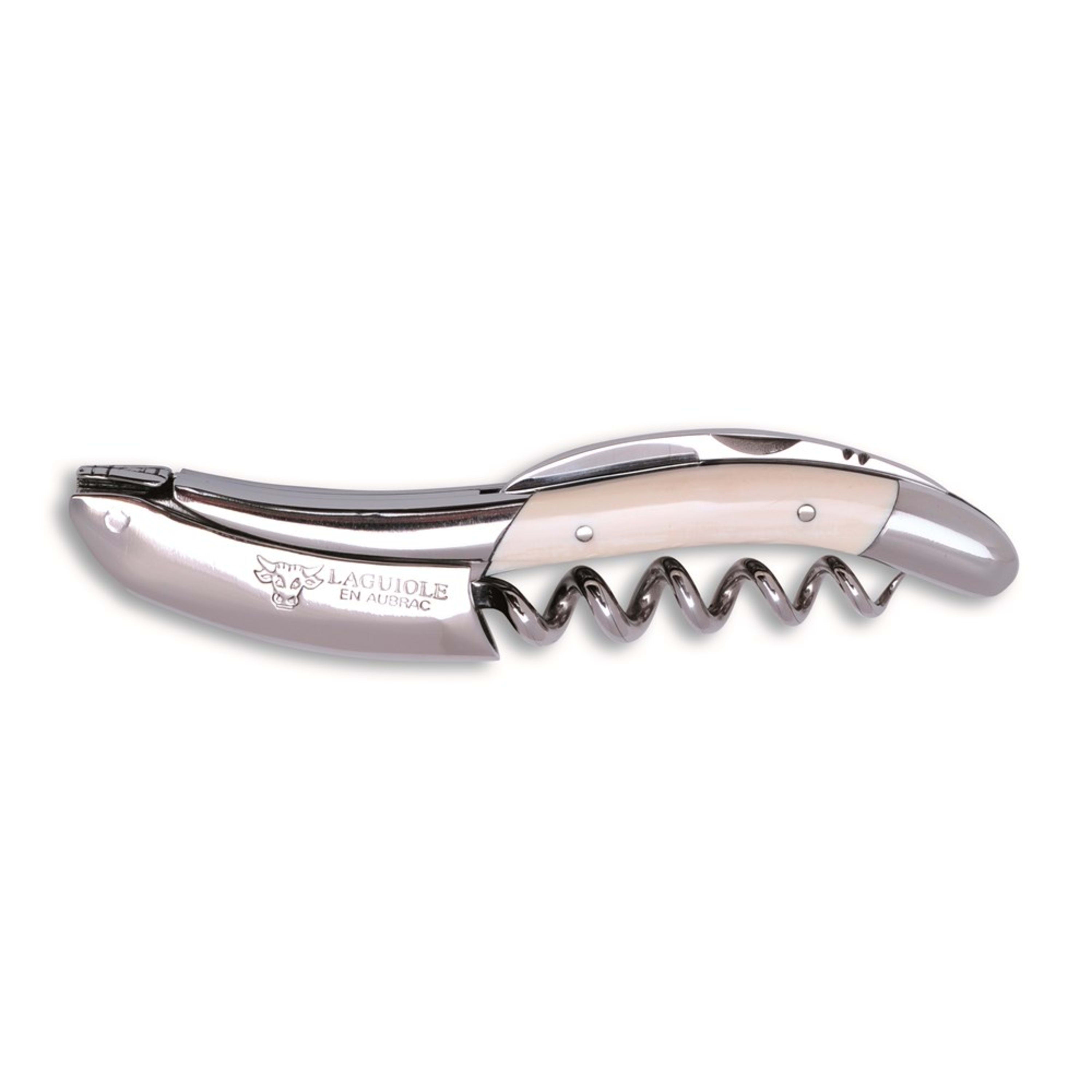 Laguiole en Aubrac Wine Opener - Fossilised Mammoth Ivory