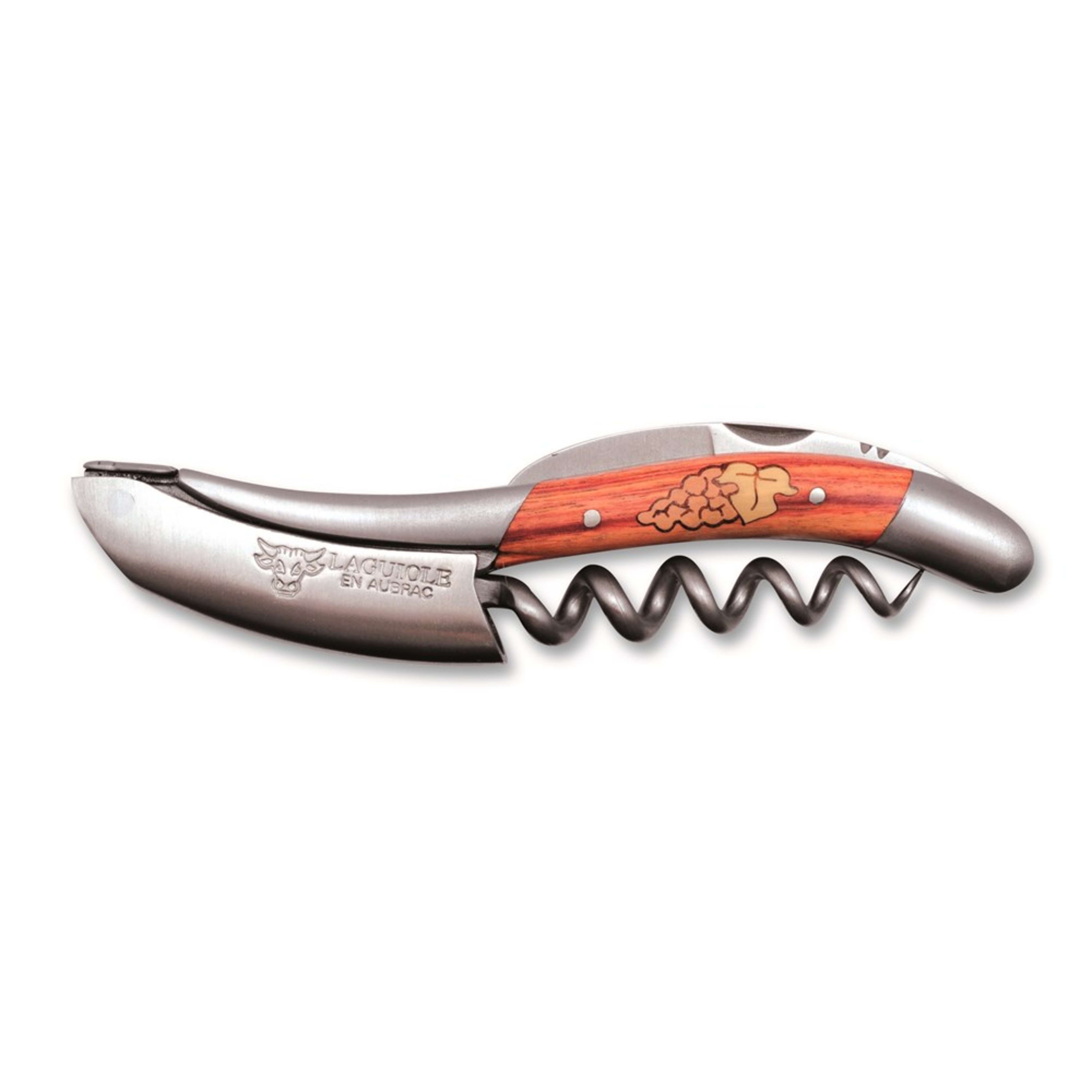 Laguiole en Aubrac Wine Opener - Inlay Grape (MR)