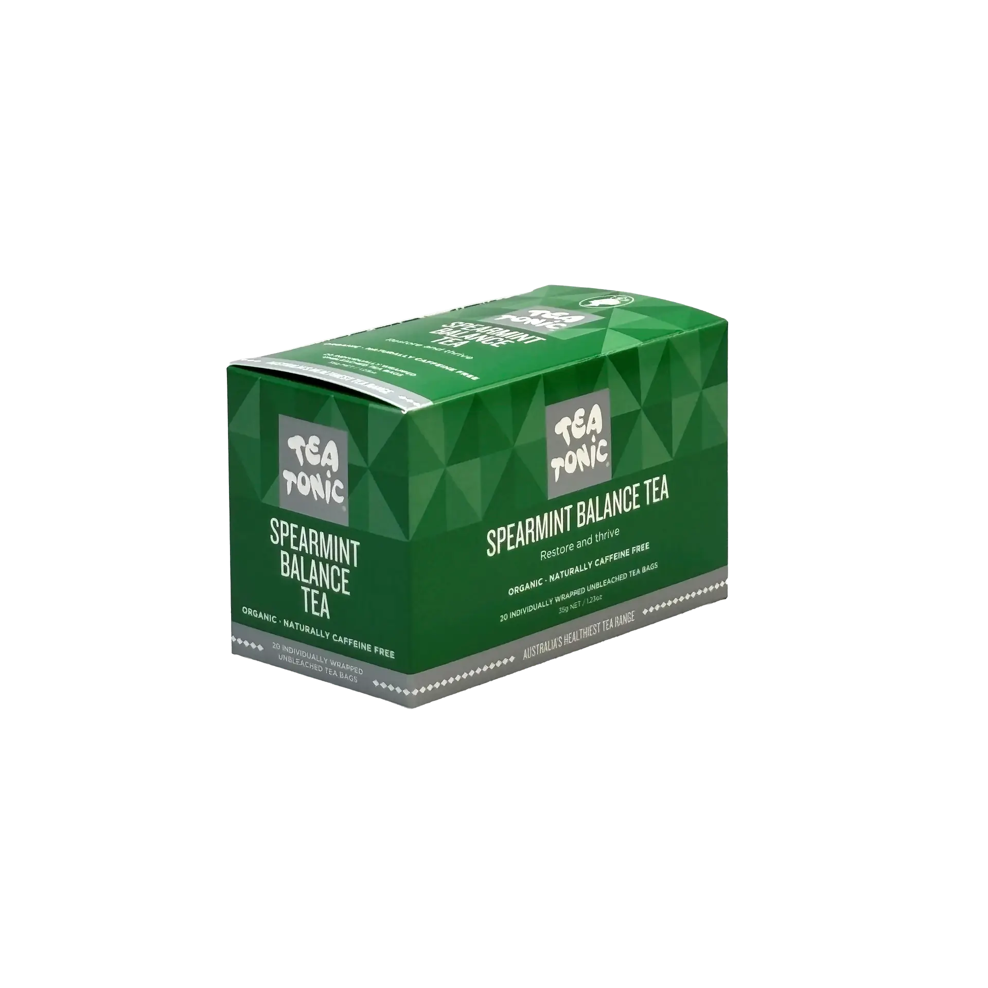 Tea Tonic Spearmint Balance Tea - 20 Teabags Box