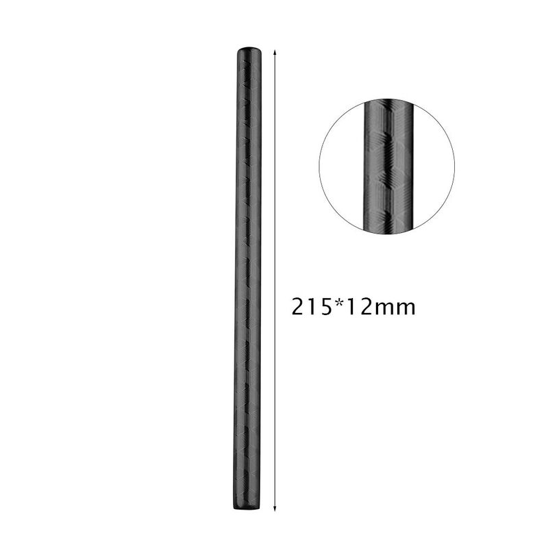 IOco Embossed Stainless Steel Bubble Tea Straw 12mm - Rainbow