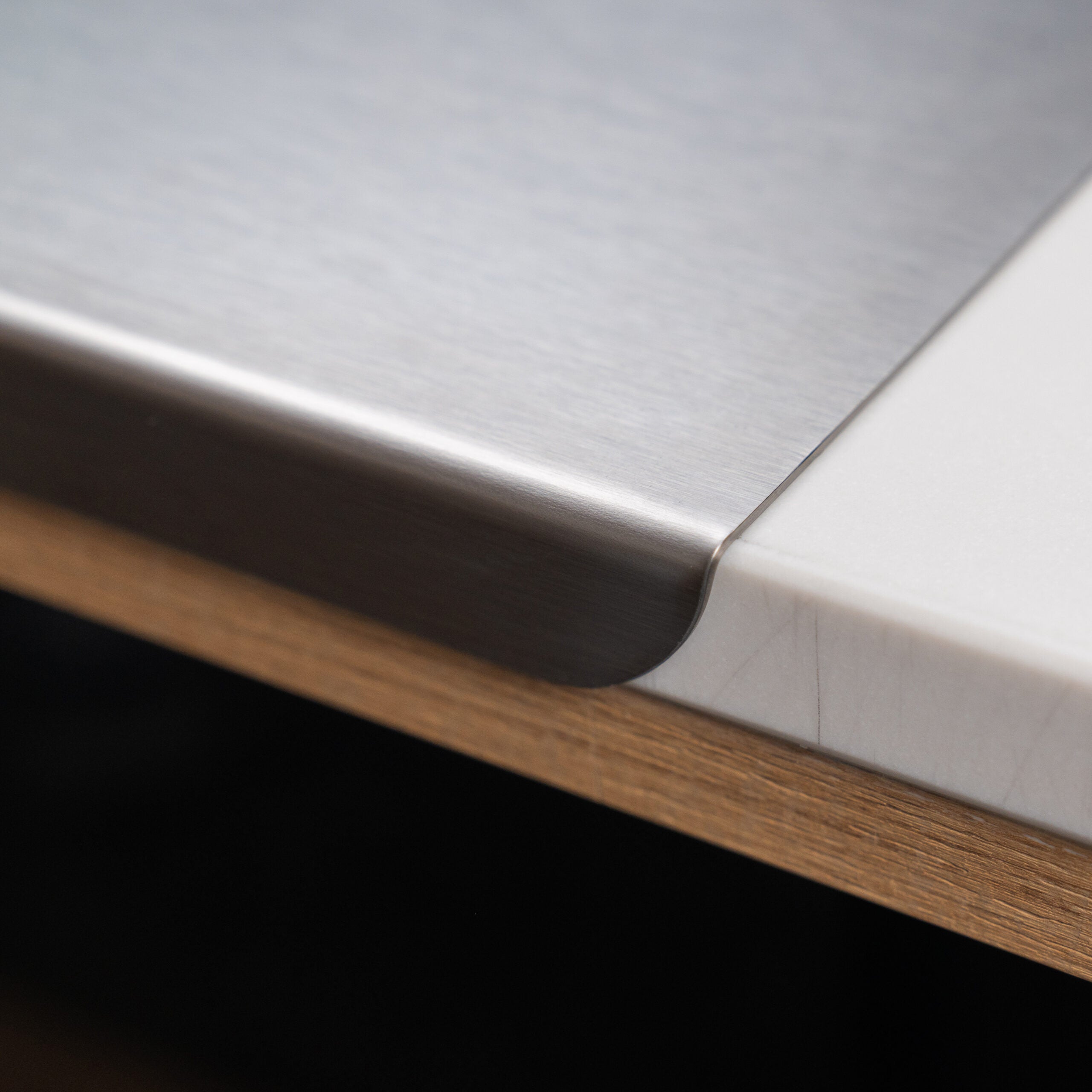 LOYAL Elite Stainless Steel Chopping Board Small 17.5 x 12 Inch