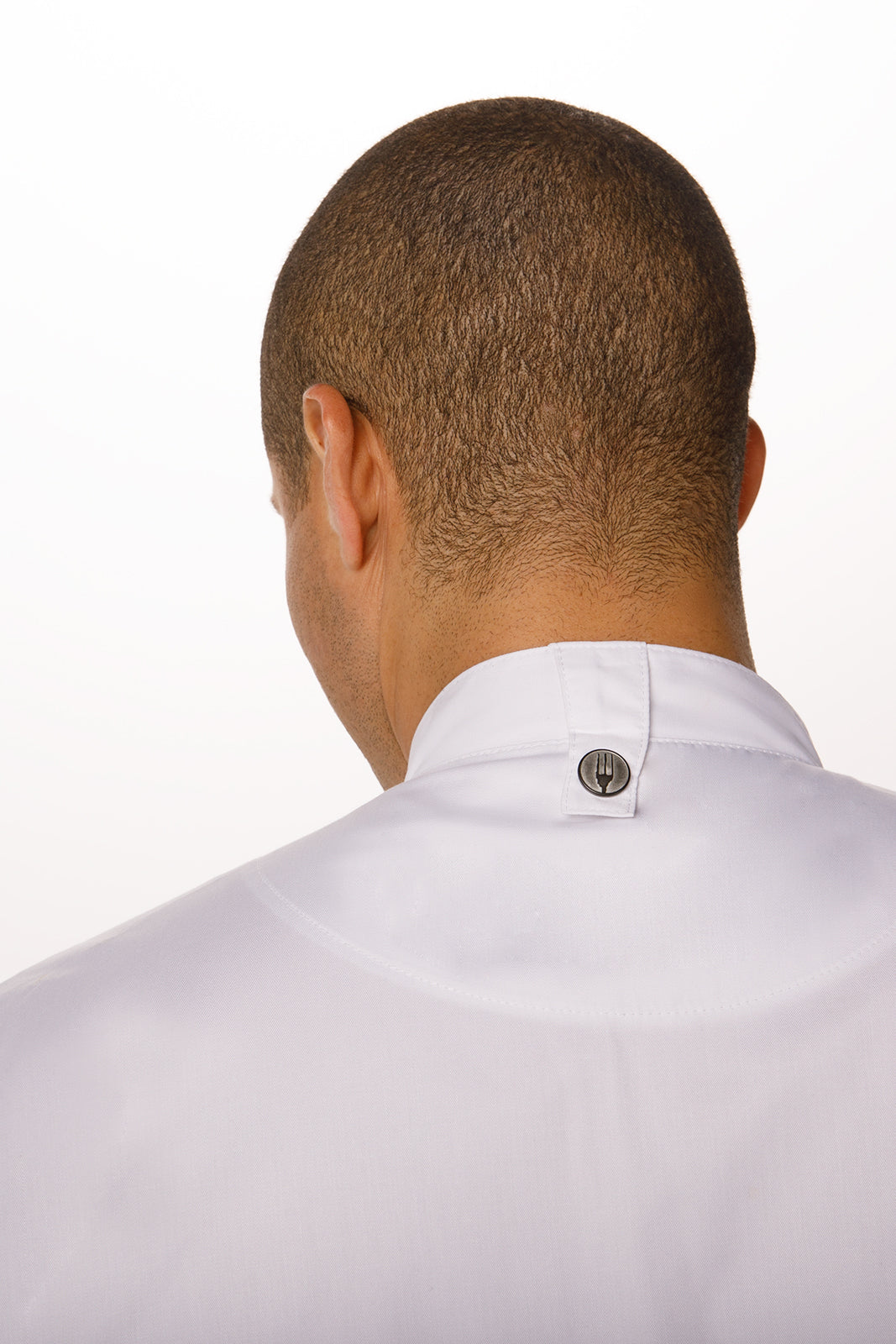 Chef Works Cannes Press Stud Chef Jacket - White