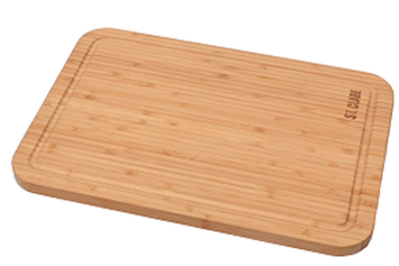 St. Clare Bamboo Long Grain Reversible Board With Juice Curve - 42 x 29 x 1.8cm