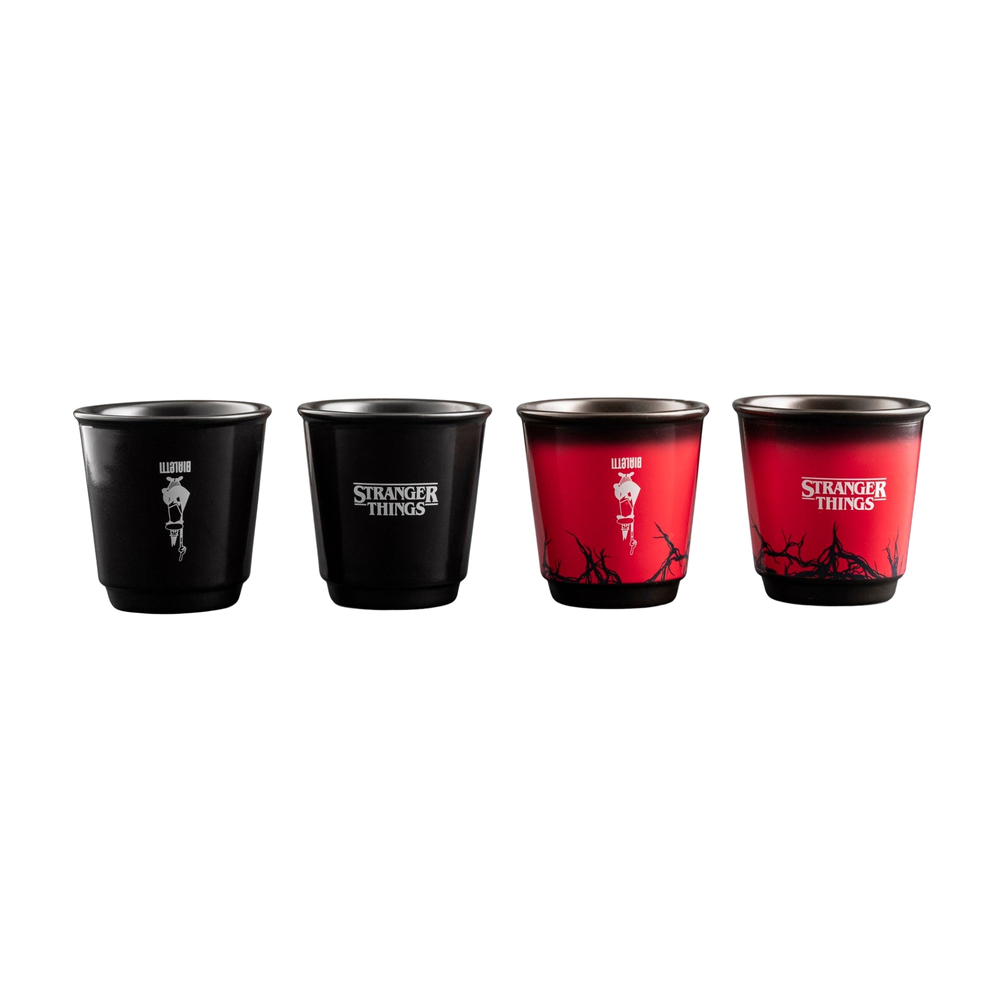 Bialetti Stranger Things Bicchierini Cups – Set of 4