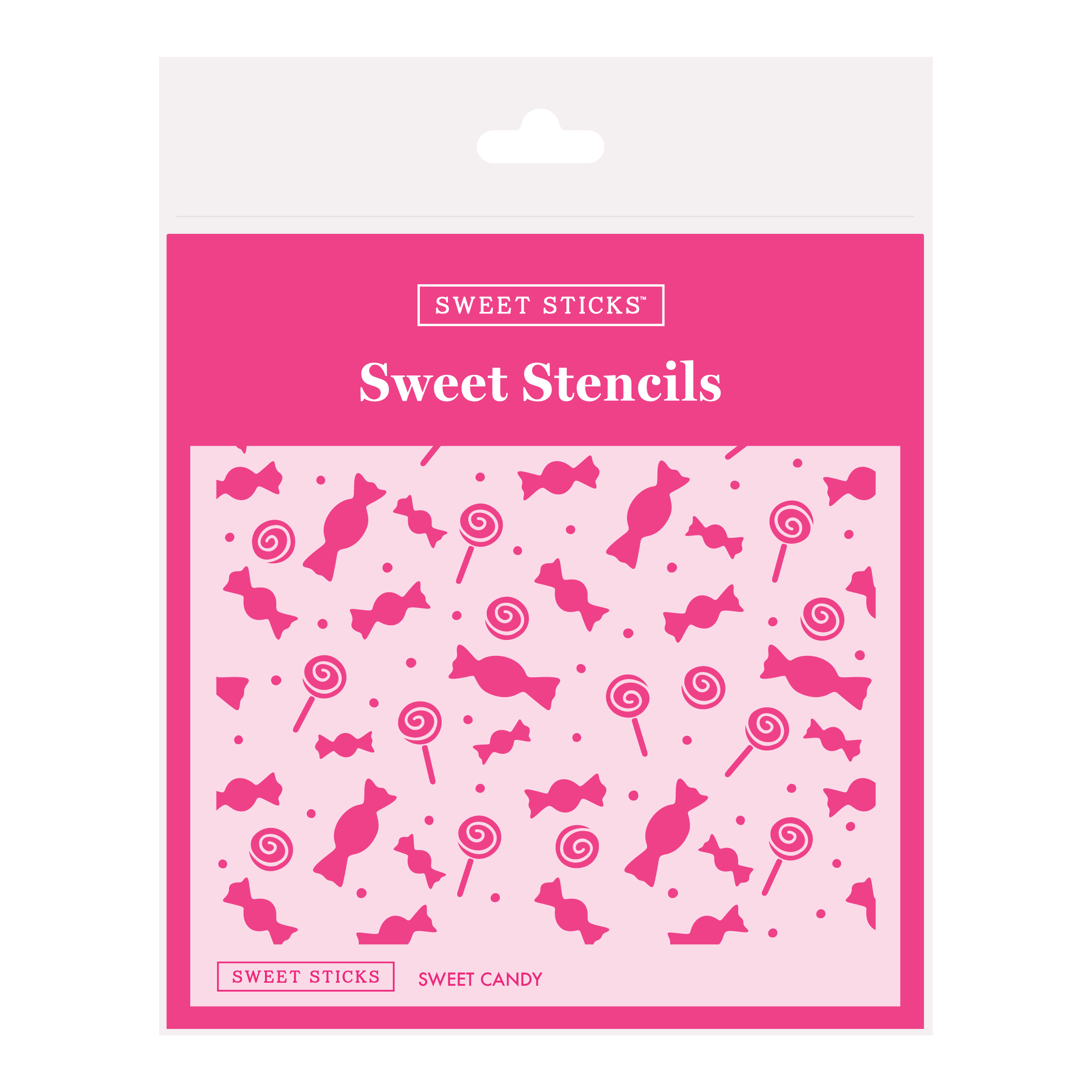 SWEET STICKS Sweet Stencils Assortment Range - Sweet Candy