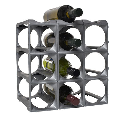 StakRaX 12 Bottle Kit - Silver