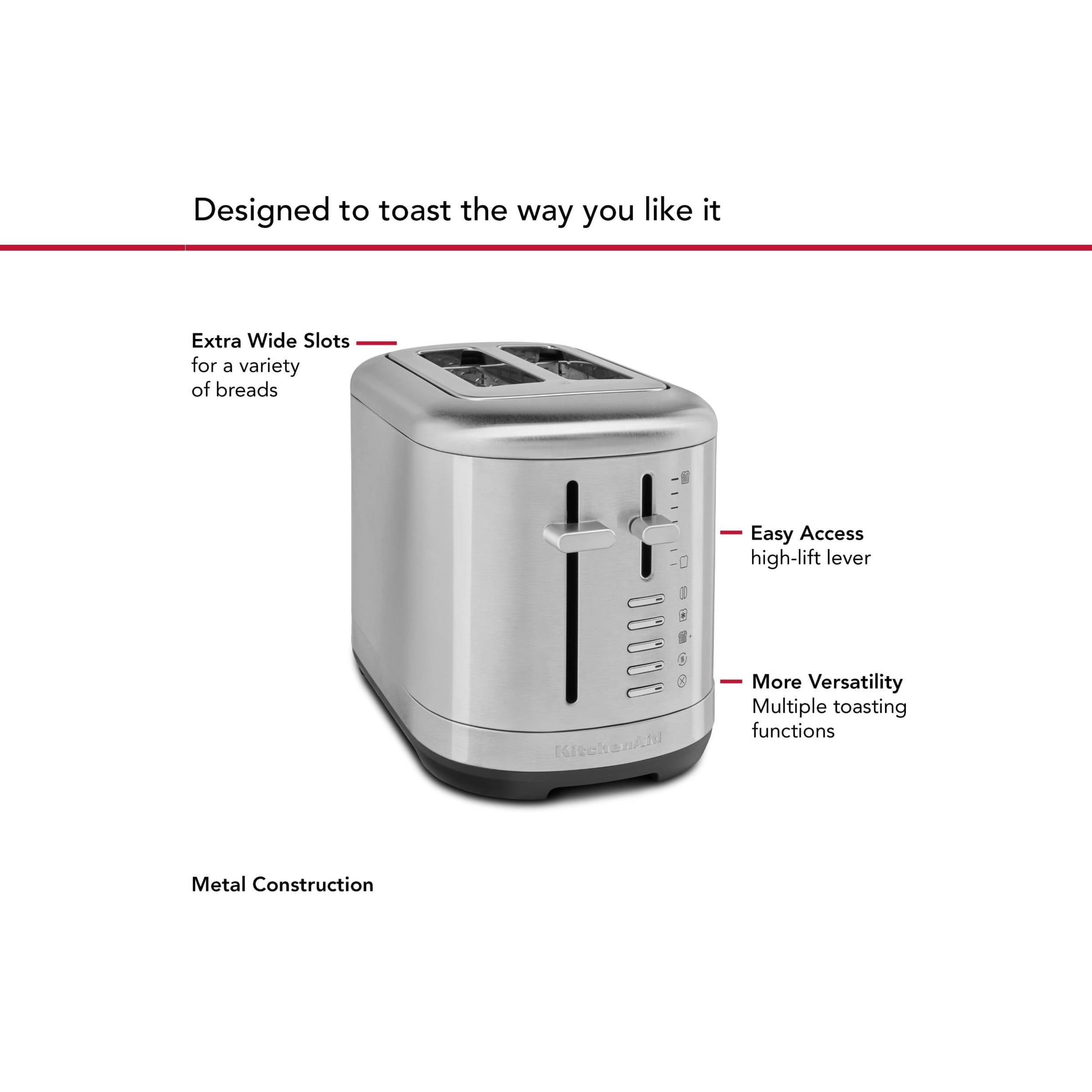 KitchenAid 2 Slice Toaster KMT2109