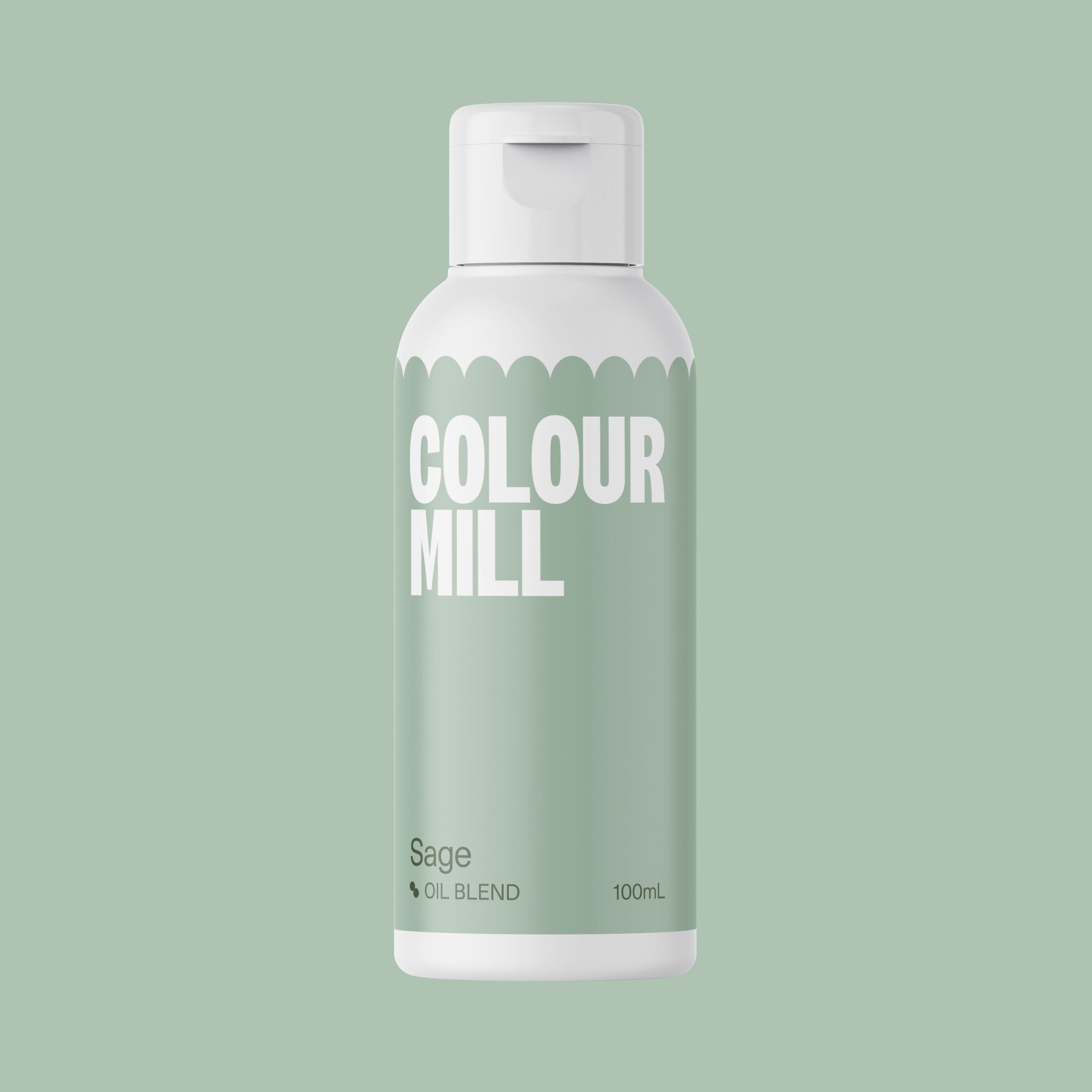 Colour Mill Oil Blend Food Colouring - Sage (100ml)
