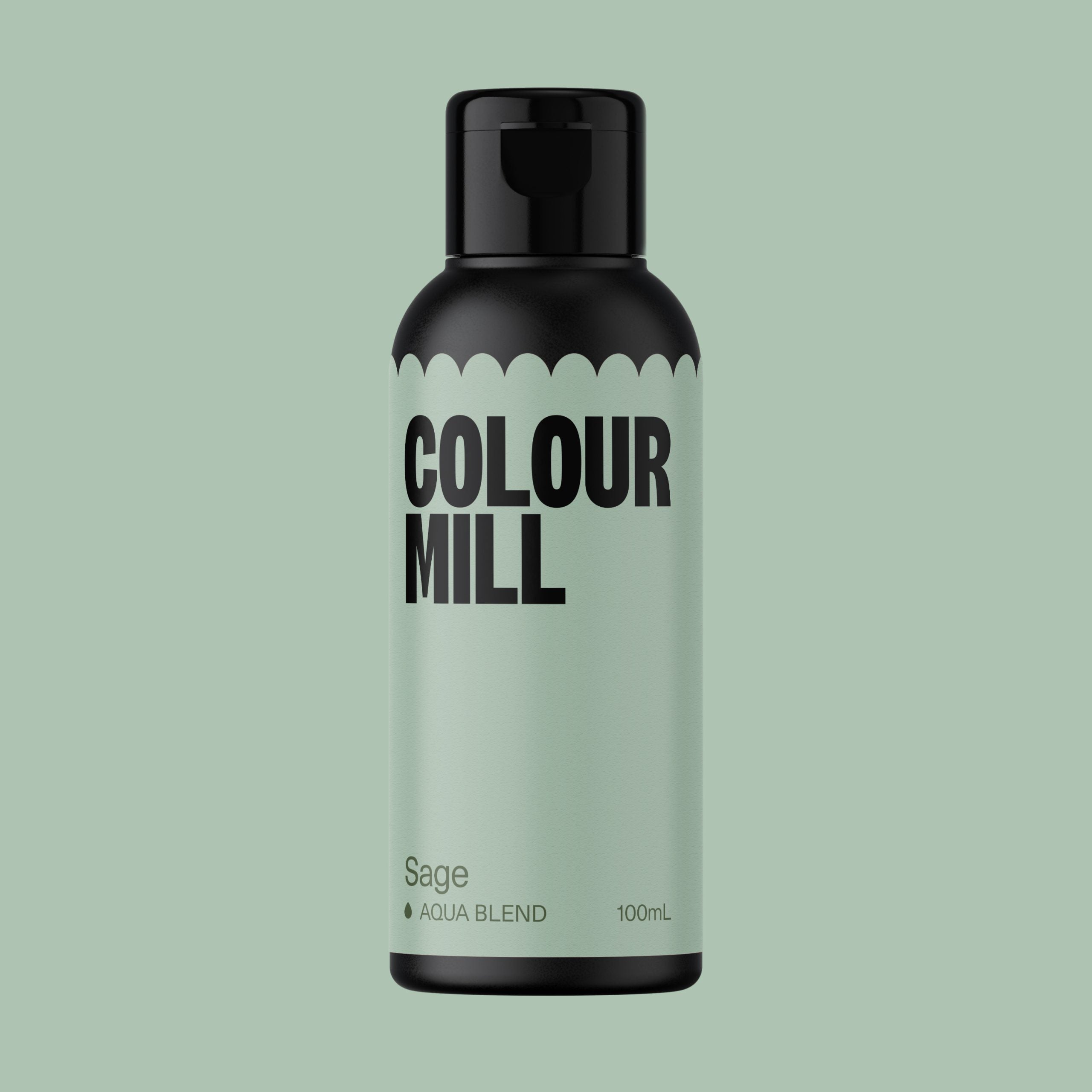 Colour Mill Aqua Blend Food Colouring - Sage (100ml)
