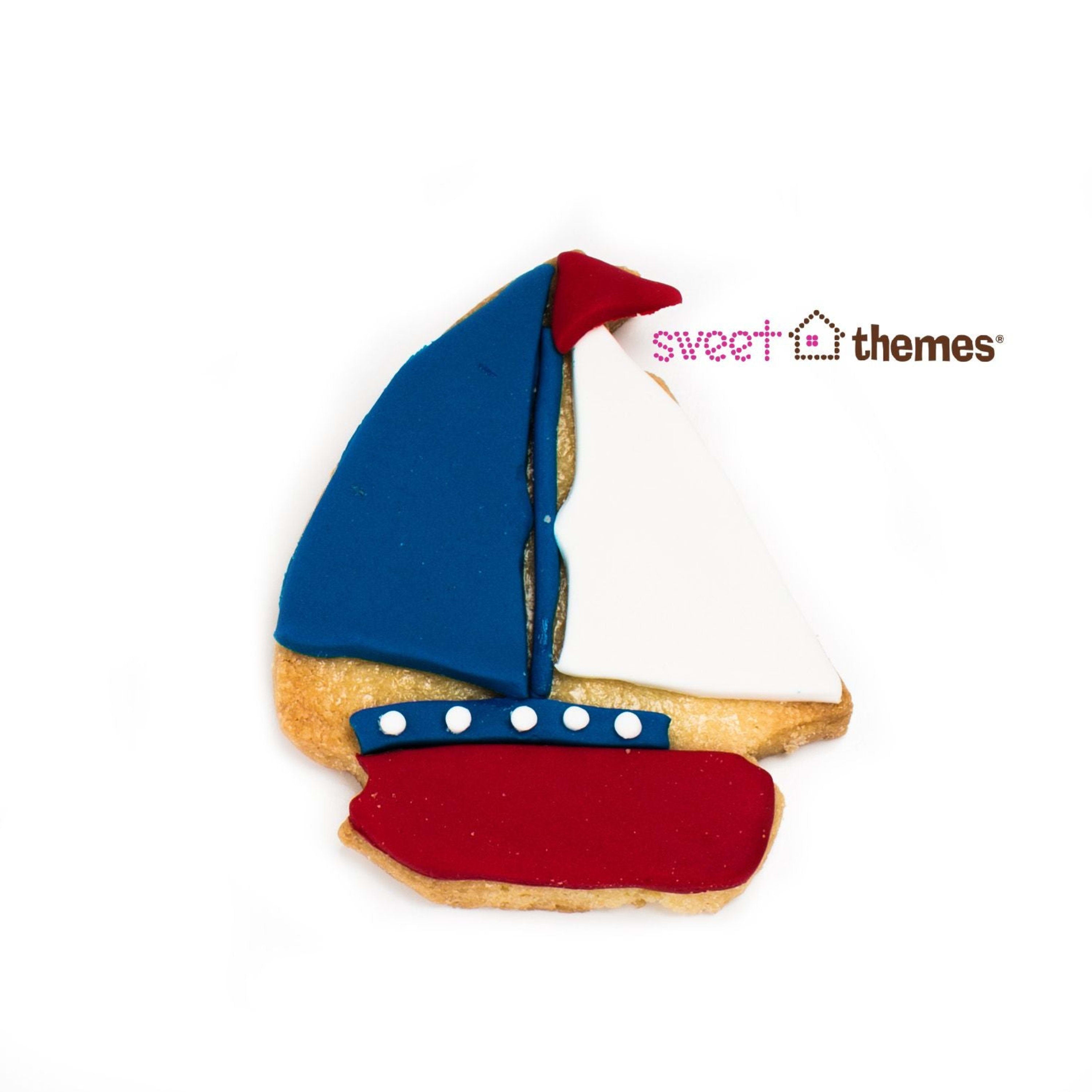 Sweet Themes Sailboat Cookie Cutter