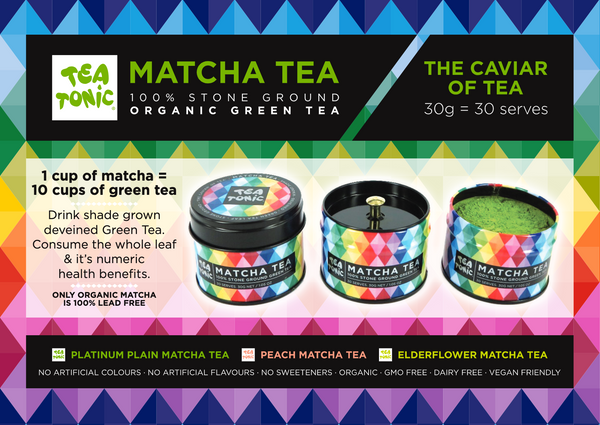 Tea Tonic Elderflower Matcha Green Tea 30g