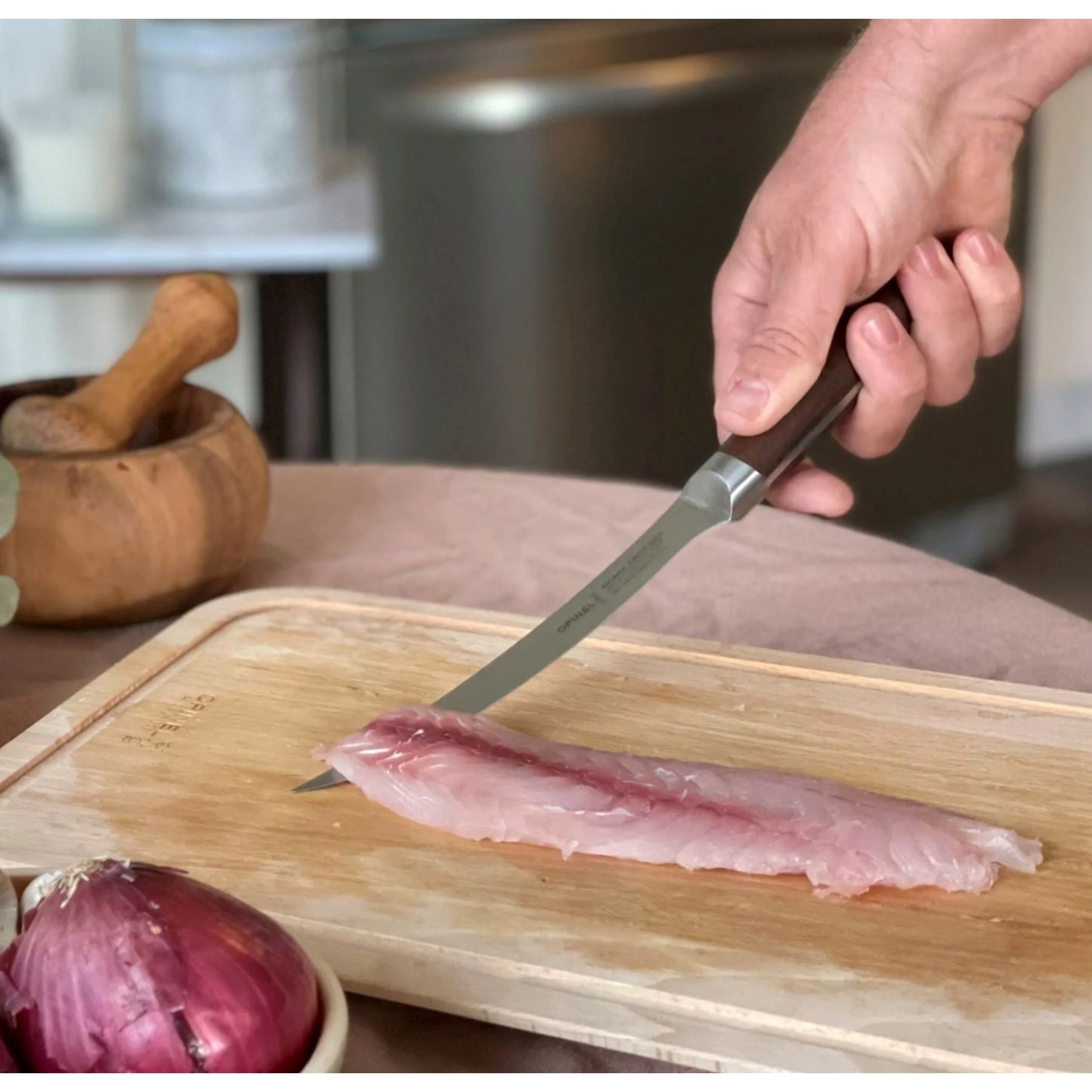 Opinel Les Forgés 1890 Slim Knife