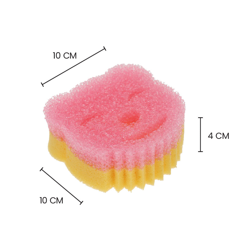 White Magic Scrubtastic Scrub & Wipe Sponge Duo 2 Pack