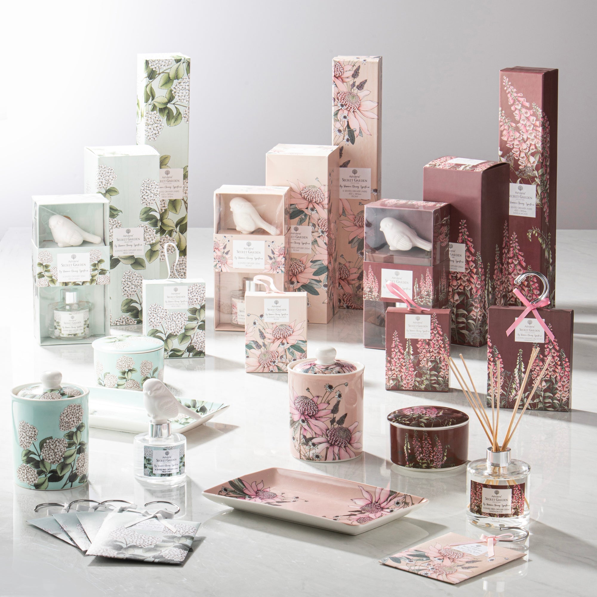 Ashdene Secret Garden Peony Reed 200ml Diffuser