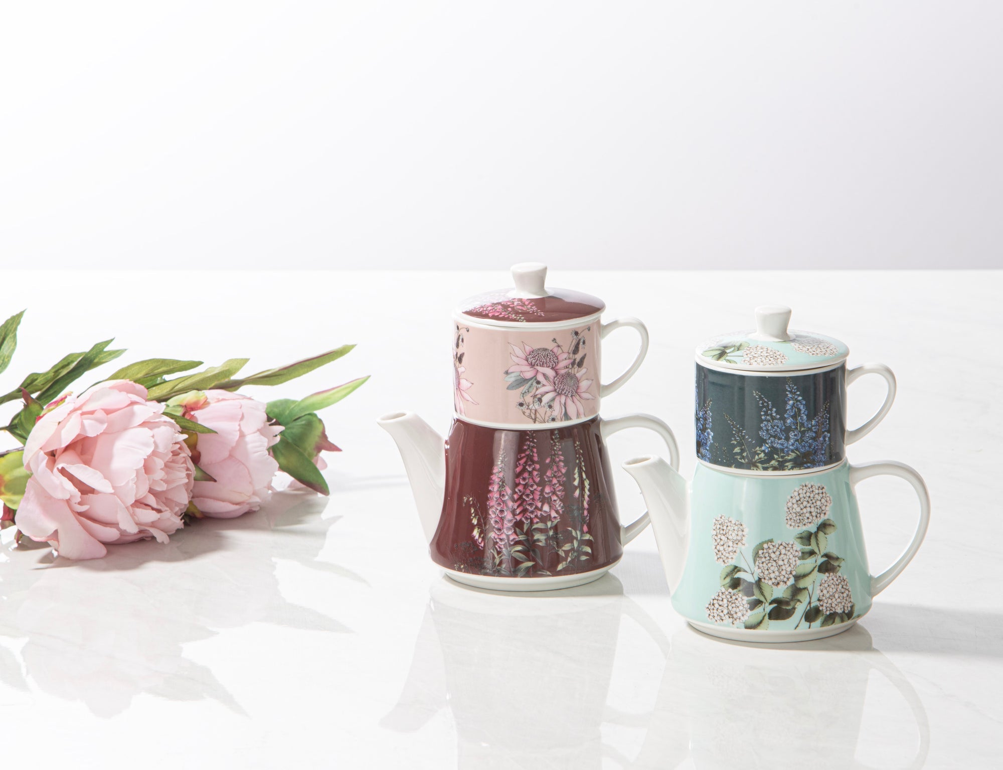 Ashdene Secret Garden Pink Tea For One