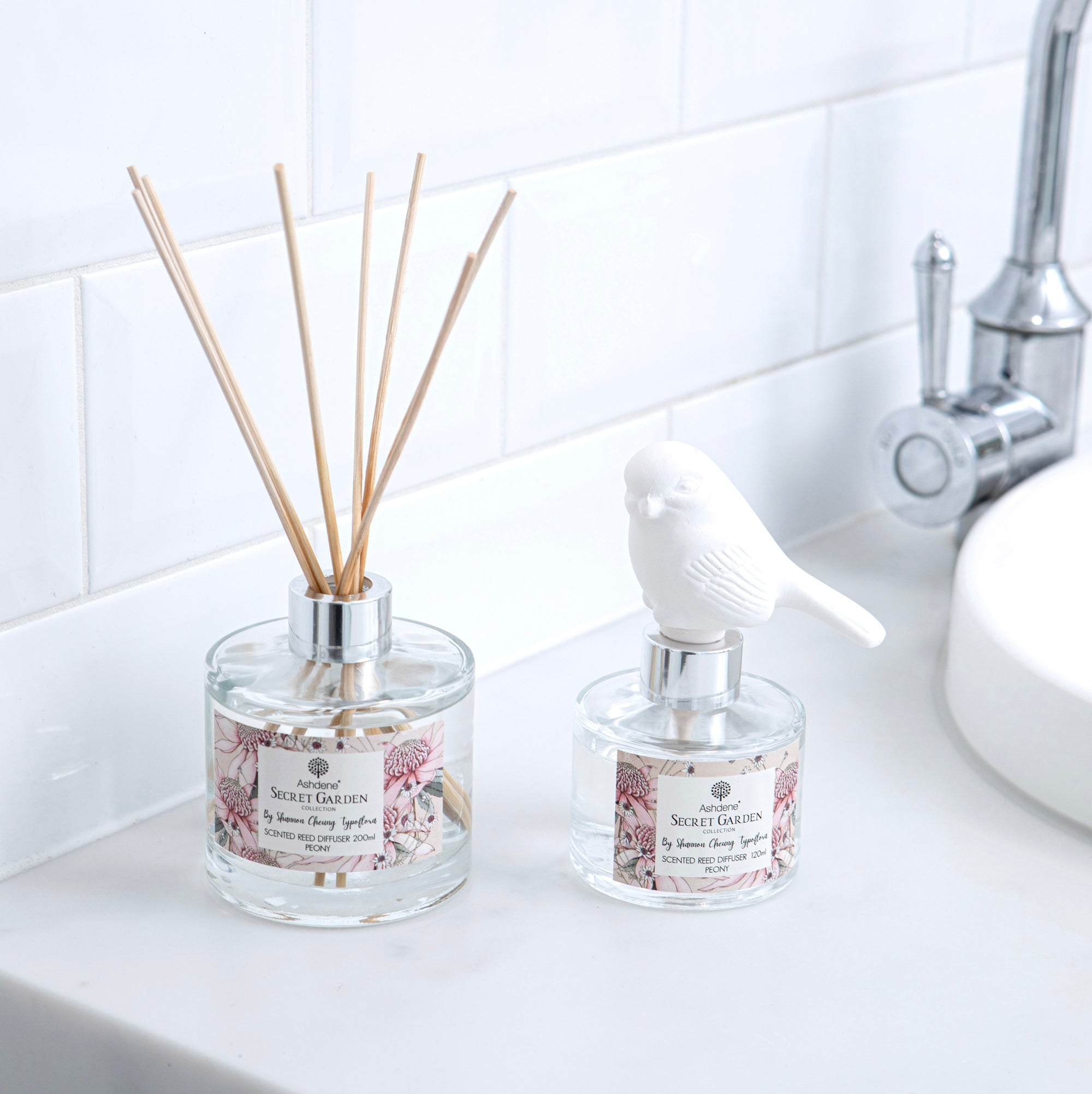 Ashdene Secret Garden Peony Reed 200ml Diffuser