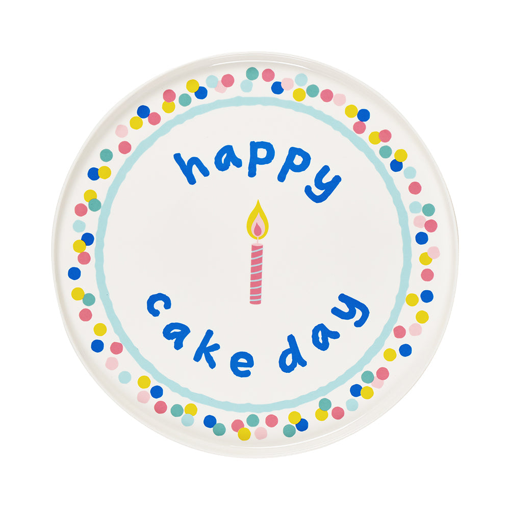 Annabel Trends Serving Plate Happy Cake Day