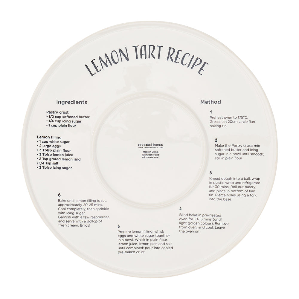 Annabel Trends Serving Plate Lemons