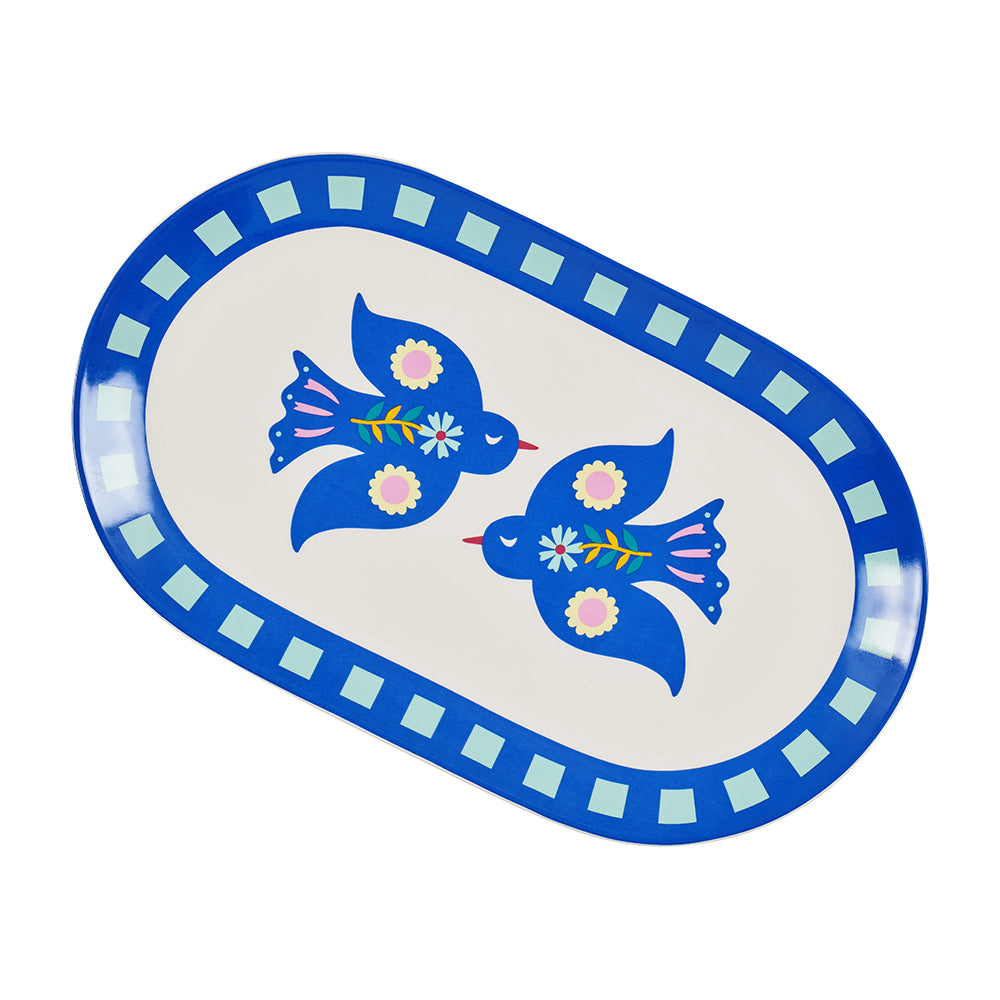 Annabel Trends Serving Platter Fiesta Bird