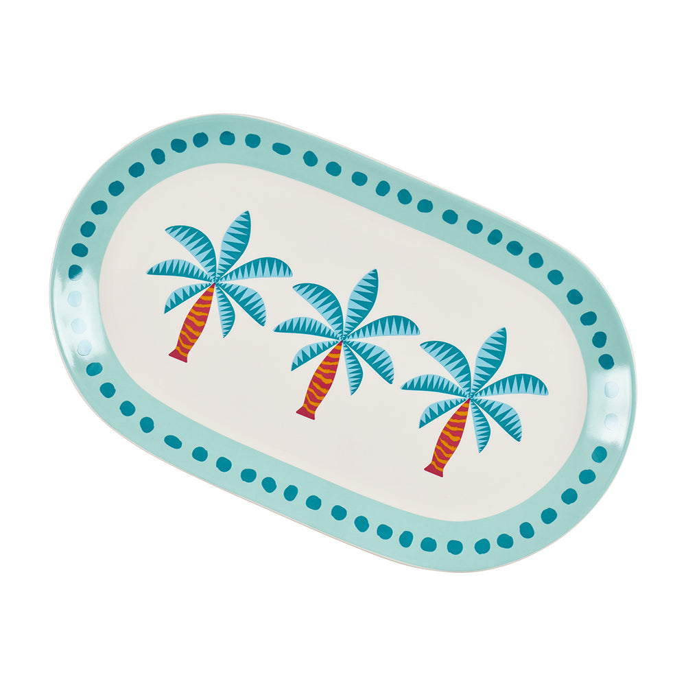 Annabel Trends Serving Platter Fiesta Palm