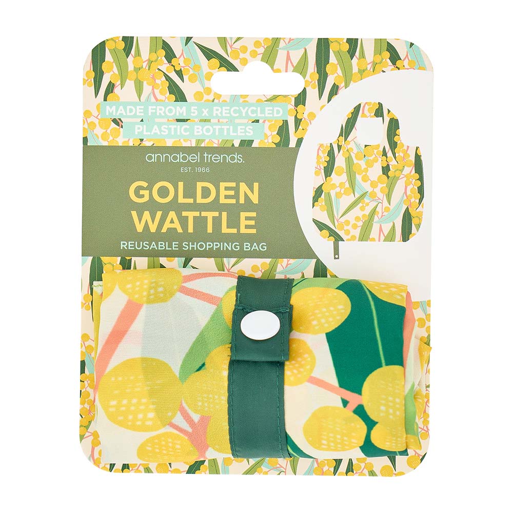 Annabel Trends Shopping Tote Golden Wattle
