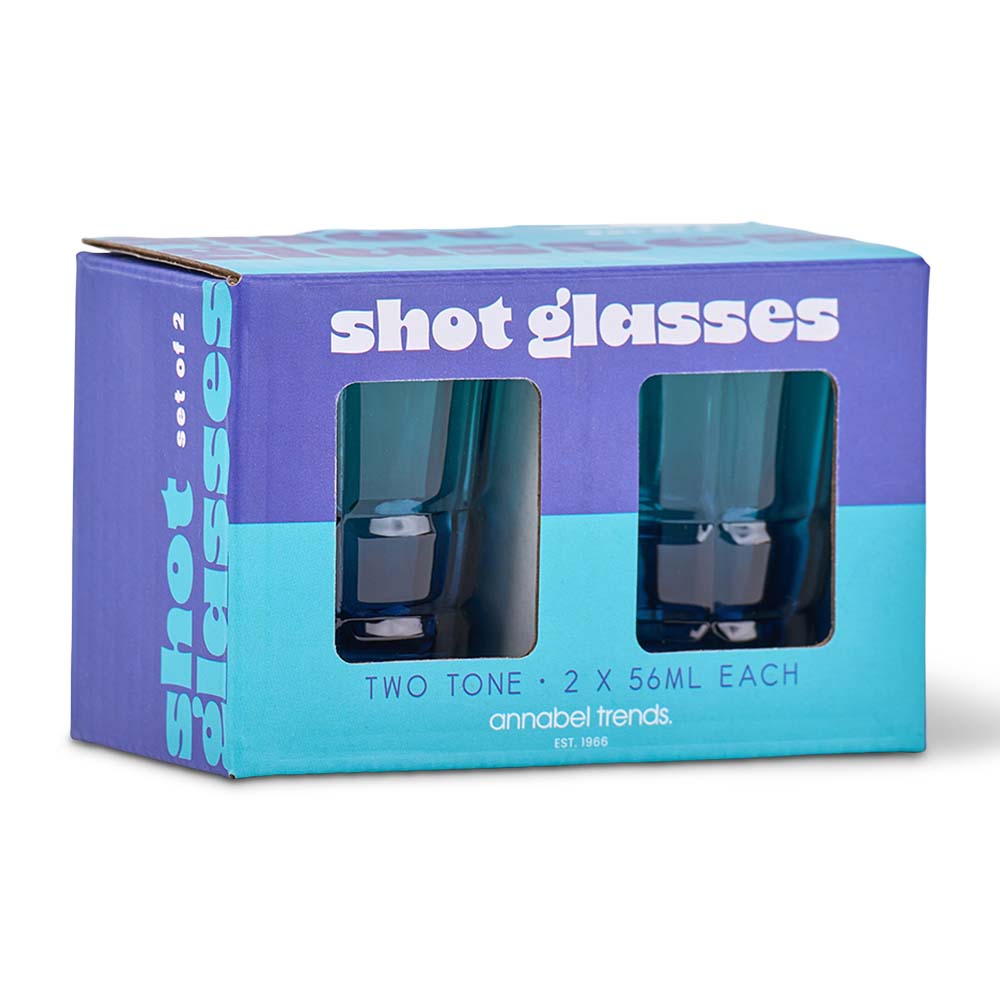 Annabel Trends Shot Glasses 2pc Pink
