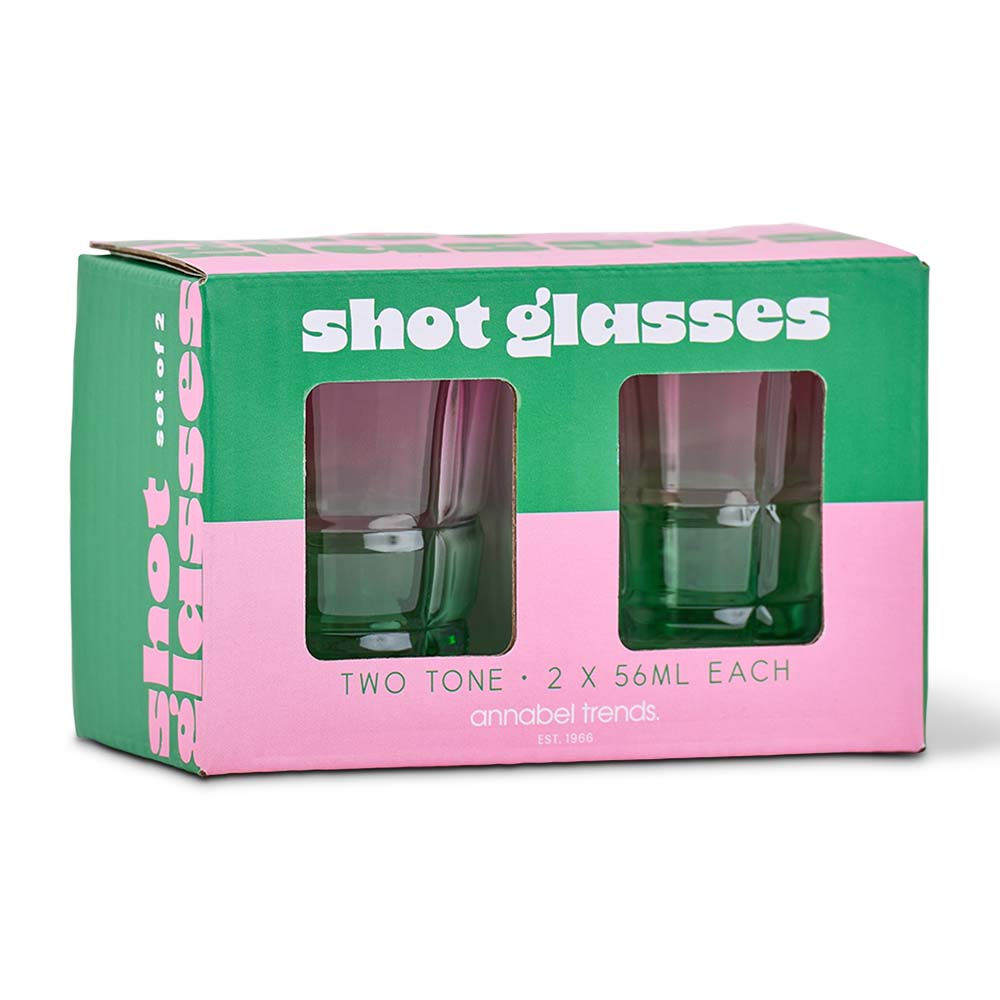 Annabel Trends Shot Glasses 2pc Blue