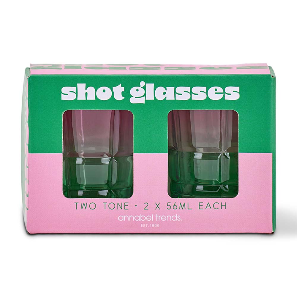 Annabel Trends Shot Glasses 2pc Blue