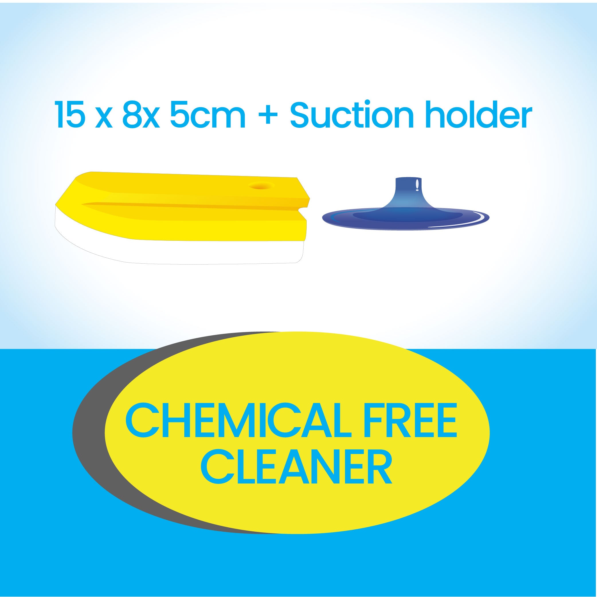 Shower Eraser Sponge